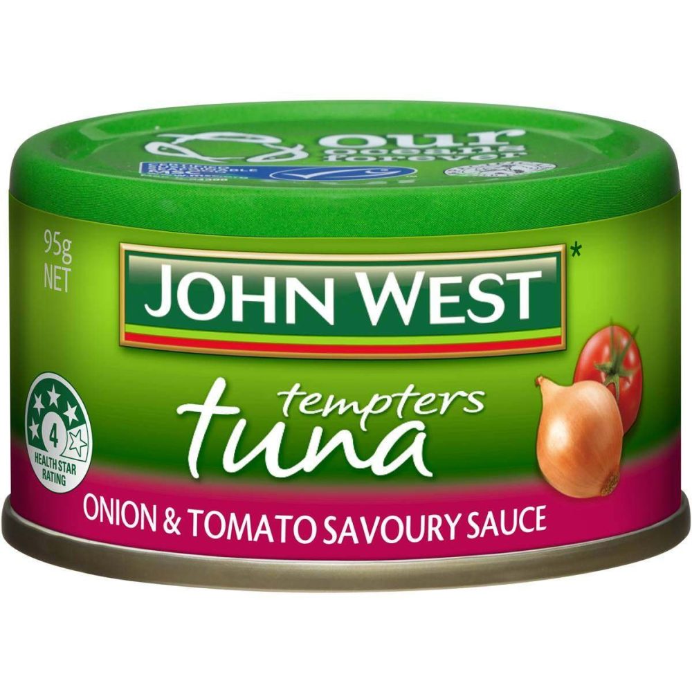 JOHN WEST TUNA ONION & TOMATO