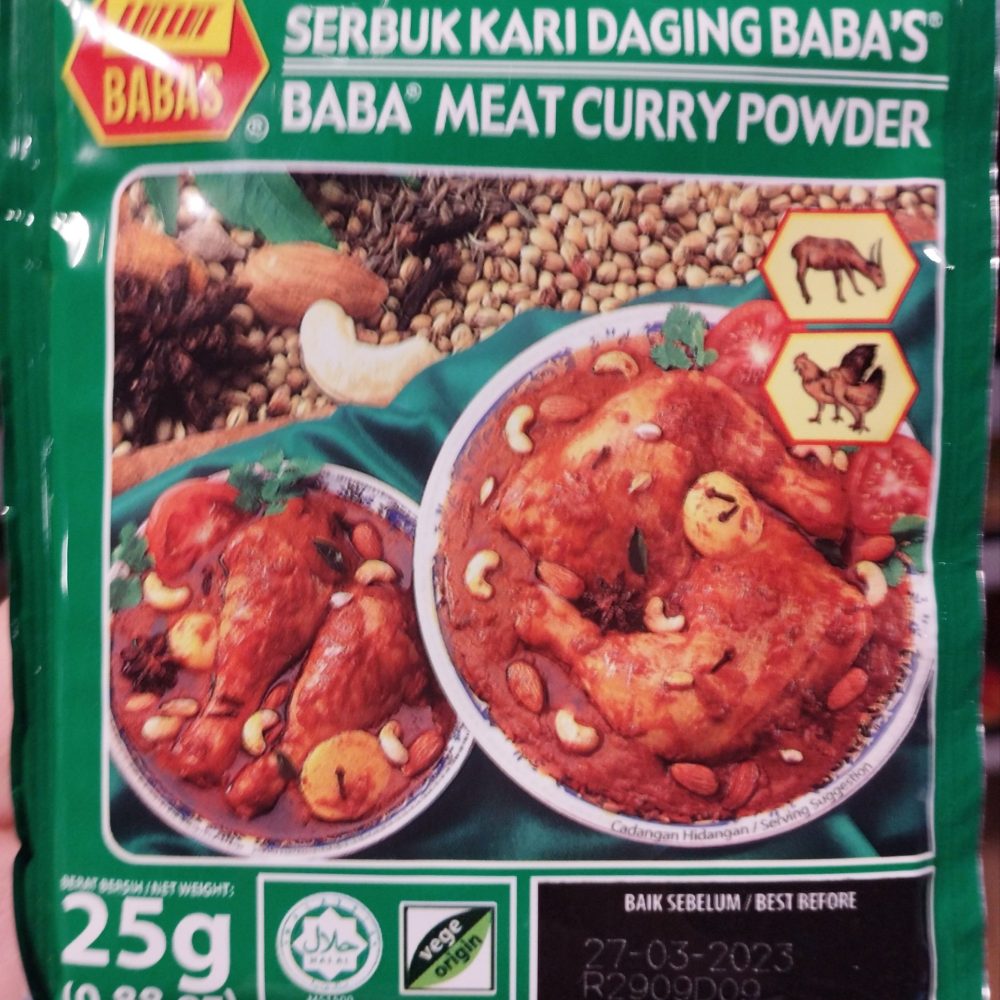 BABAS MEAT CURRY POWDER